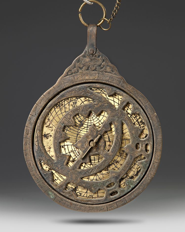 A PERSIAN ASTROLABE , PROBABLY FROM THE QAJAR, 19TH CENTURY