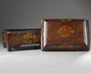 A rectangular lacquer Qajar box