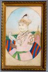 A MUGHAL MINIATURE OF A PRINCE, INDIA, 19TH-20TH CENTURY