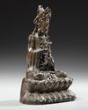 A CHINESE BRONZE FIGURE OF GUANYIN, CIRCA 1500