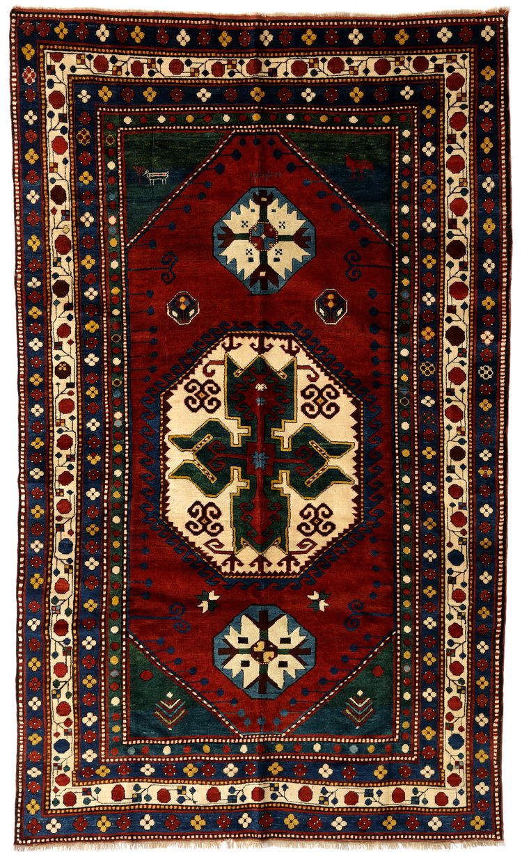 A LORI PAMBAK KAZAK RUG, 19TH CENTURY