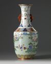 A Chinese famille rose ‘dragon boat’ vase
