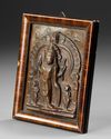 A BRONZE VOTIVE TABLET, INDIA , 19TH CENTURY