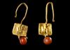 A PAIR OF ROMAN EARRINGS, 1ST CENTURY AD