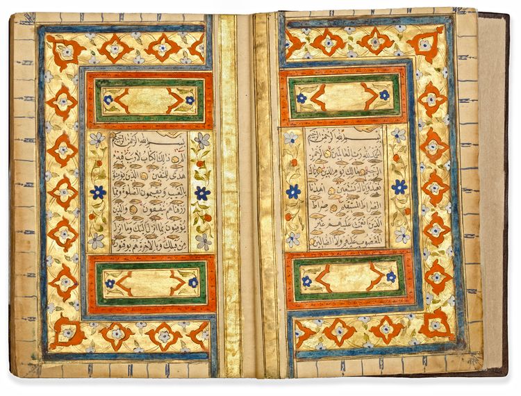 AN ILLUMINATED OTTOMAN QURAN BY ALI ALWAHBI (ALVAHBI), TURKEY, 18TH CENTURY