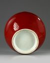 A CHINESE 'SANG DE BOEUF' GLAZED VASE, 18TH-19TH CENTURY