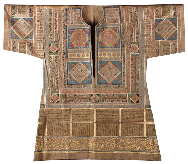 AN ISLAMIC OTTOMAN TALISMANIC SHIRT, 19TH-20TH CENTURY