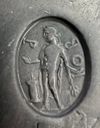 ROMAN RED JASPER INTAGLIO WITH APOLLO, 1ST CENTURY AD