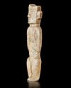 A LINGJIATAN JADE HUMAN FIGURE, CHINA, NEOLITHIC PERIOD  (c. 3300–2600 BC)