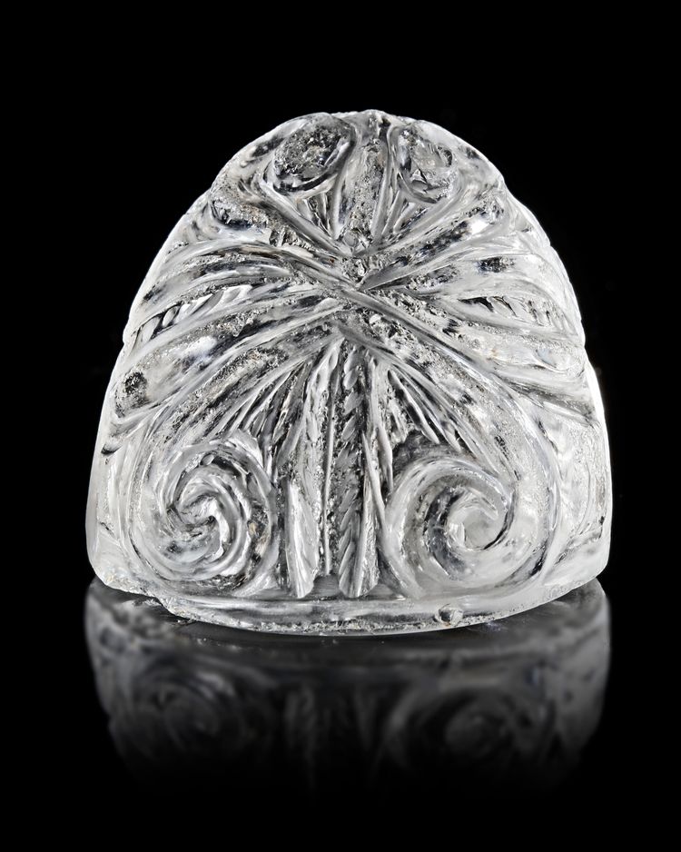 ROCK CRYSTAL CHESS PIECE, 11TH CENTURY
