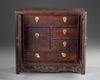 A CHINESE CARVED WOODEN CABINET, EARLY 20TH CENTURY