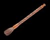 A CHINESE CARVED BAMBOO CALLIGRAPHY BRUSH  QING DYNASTY, 19TH CENTURY