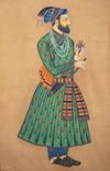 Two large Mughal paintings