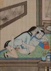A group of four Chinese erotic album leaves