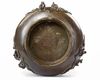 A LARGE CHINESE  BRONZE DOUBLE GOURD VASE, 17TH CENTURY