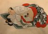 A Japanese shunga book