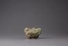 A celadon jade carving of a qilin