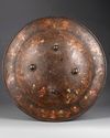 AN INDIAN  SHIELD, 17TH CENTURY