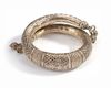 A SILVER BRACELET, EGYPT, 19TH CENTURY