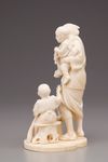 A Japanese ivory Okimono