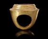 A LARGE HELLENISTIC RING WITH INTAGLIO OF OMPHALE, 2ND-1ST CENTURY BC