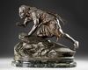 A SCULPTURE BY EMILLE CORIOLAN GUILLEMIN (1841-1907)