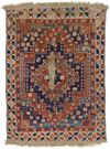 ANTIQUE 18TH CENTURY GHIRLANDAIO BERGAMA CARPET.