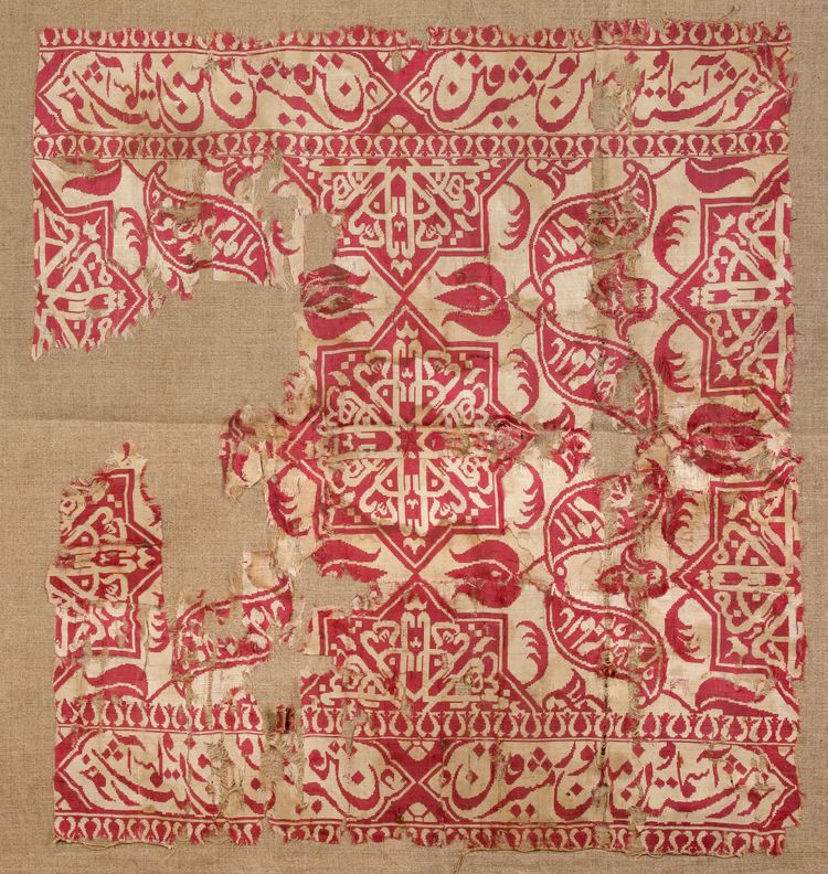 A PERSIAN SAFAVID TEXTILE PANEL, PERSIA, 16TH CENTURY