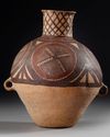 A NEOLITHIC PAINTED POTTERY JAR,  MAJIAYAO CULTURE, CHINA, MID TO LATE 3RD MILLENIUM BC