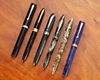 SIX VARIOUS VINTAGE FOUNTAIN PENS, FIRST HALF 20TH CENTURY