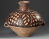 A CHINESE PAINTED POTTERY JAR, NEOLITHIC PERIOD, BANSHAN CULTURE GANSU PROVINCE, 3RD CENTURY OR LATER