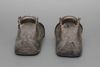 A PAIR OF SPANISH “SHOE-SHAPE” BRONZE CONQUISTADOR HORSE STIRRUPS, 1860s