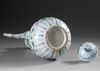 A CHINESE BLUE AND WHITE EWER, QING DYNASTY (1644-1911)