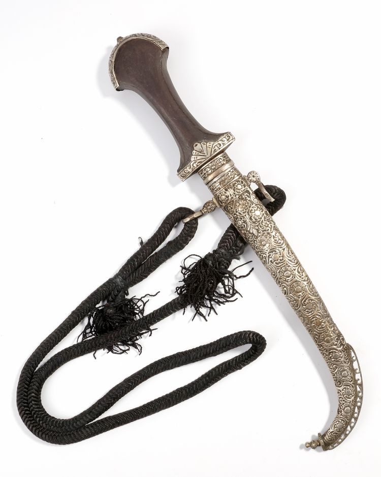 SILVER DAGGER – MOROCCO, 19TH CENTURY