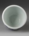 A CHINESE BLUE AND WHITE SCROLL POT, QING DYNASTY (1644–1911)