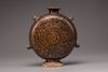 A CHINESE BROWN GLAZED MOON FLASK, LATE MING DYNASTY, 17TH CENTURY
