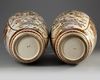 TWO LARGE JAPANESE SATSUMA VASES, MEIJI PERIOD 19TH CENTURY