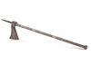 AN INDIAN HORSEMAN'S AXE (TABARZIN), 19TH CENTURY