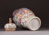 A Cantonese vase with cover