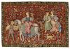 GOBELIN NEEDLEPOINT, PROBABLY FRENCH