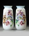A PAIR OF OPALINE VASES, FRANCE, 19TH CENTURY