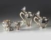 A FRENCH SILVER TEA AND COFFEE SET, 19TH CENTURY