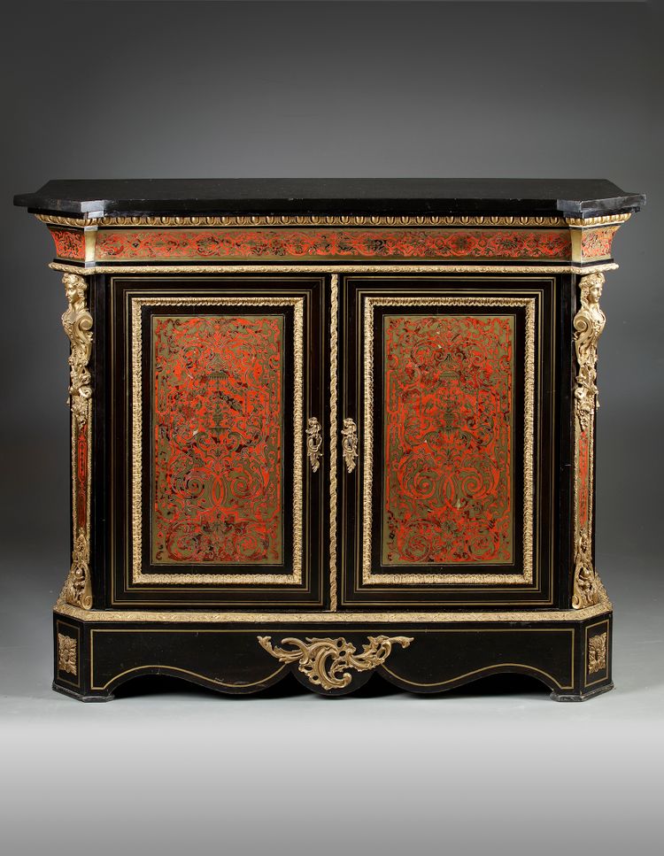 A FRENCH 'BOULE' CABINET, 19TH CENTURY