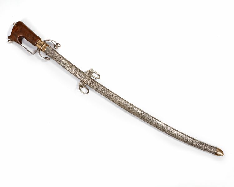 A SILVER SWORD, MOROCCO, 19TH CENTURY