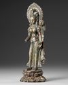 A NEPALESE BRONZE DANCING TARA, 19TH CENTURY