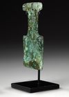 AN AMLASH BRONZE PLANK-SHAPED IDOL, CIRCA 12TH-8TH CENTURY B.C.