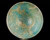 A KASHAN TURQUOISE GLAZED BOWL, PERSIA, 12TH CENTURY