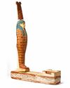AN EGYPTIAN WOOD FIGURE OF PTAH-SOKAR-OSIRIS, LATE PERIOD, CIRCA 664-332 B.C.