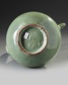 A Chinese celadon-glazed ewer