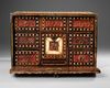 AN INDO-PORTUGUESE INLAID WOODEN CHEST, GOA INDIA, 17TH CENTURY